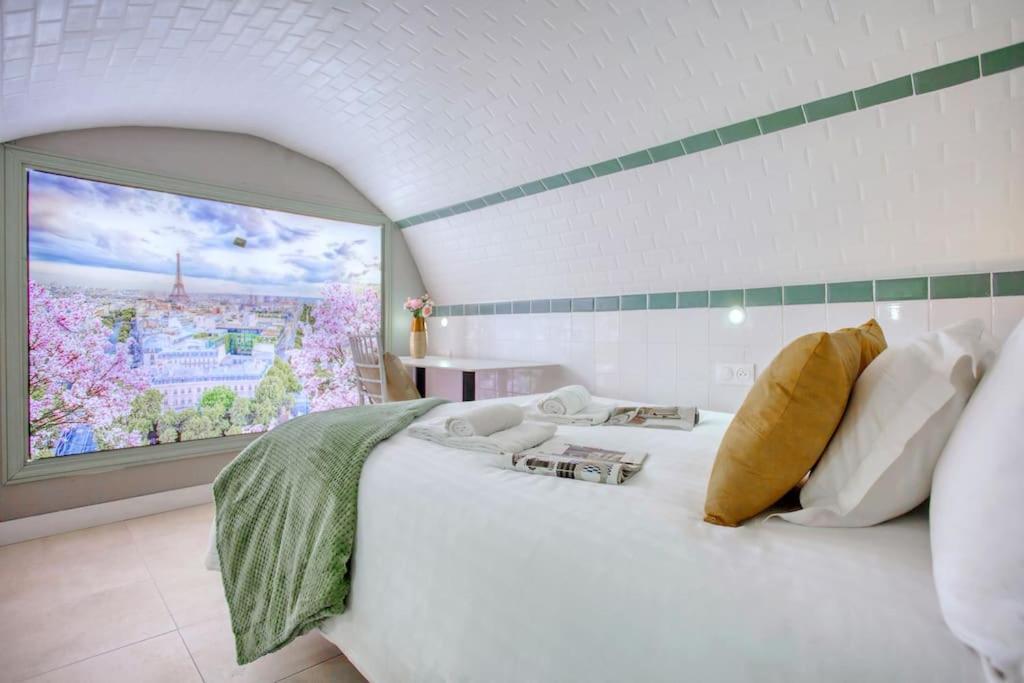 Le Nid Parisien Triplex Cosy Et Chaleureux Apartment Bagian luar foto