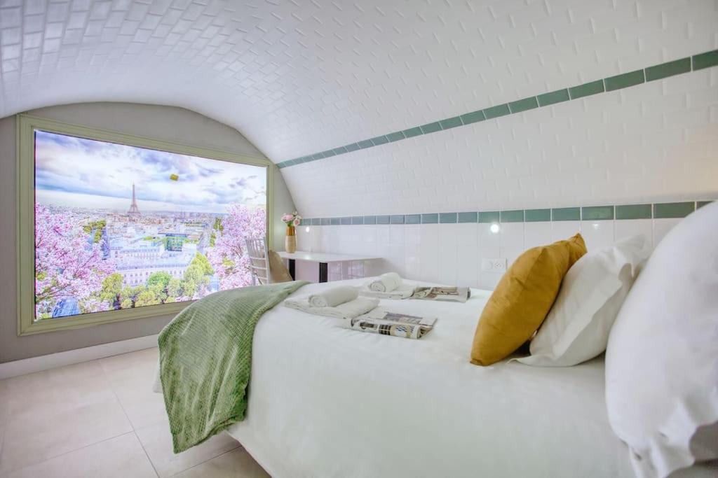 Le Nid Parisien Triplex Cosy Et Chaleureux Apartment Bagian luar foto